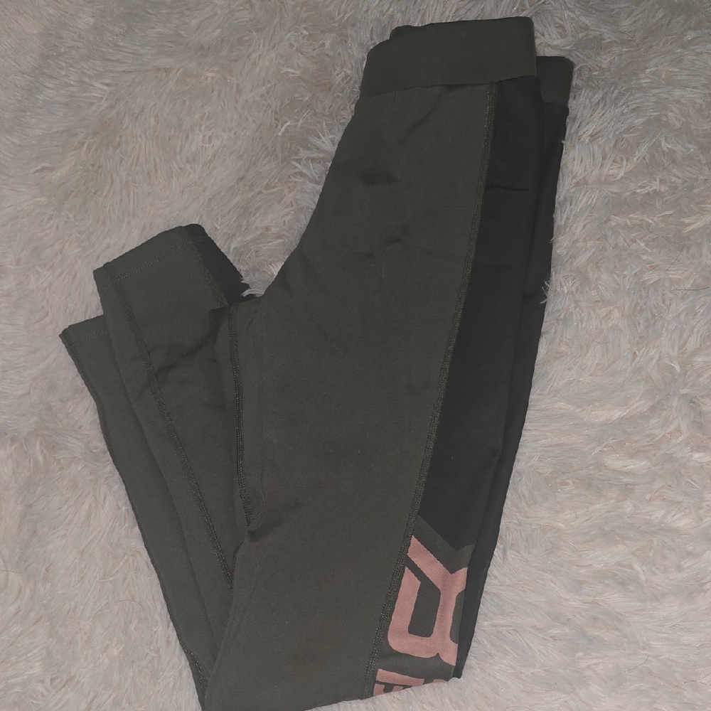 Better Bodies Womens  Olive Green Leggings